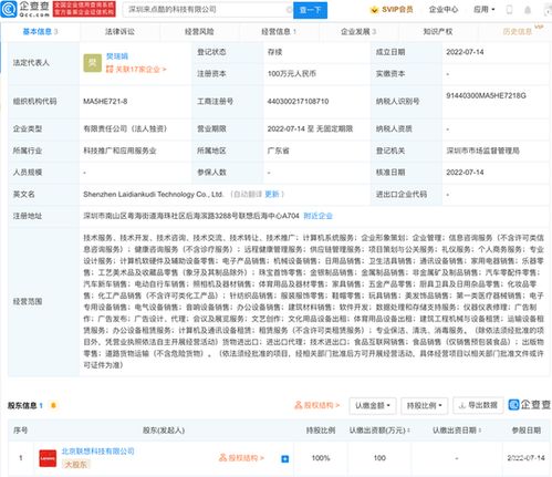 聯想跨界布局新賽道 注冊“來點酷”公司，劍指汽車銷售與健康管理